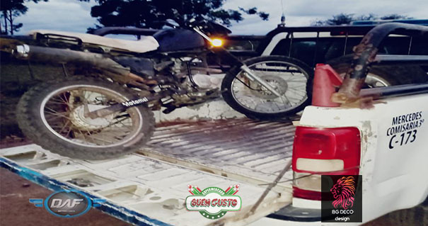 Recuperan moto denunciada cómo sustraída